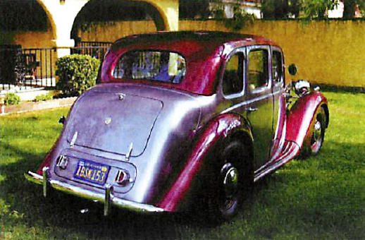 Seeking a more luxurious ride,Don picked up this 1947 MG YA off the top of a roof, thanks to a tip from SoCal MG legend, Mike Goodman.