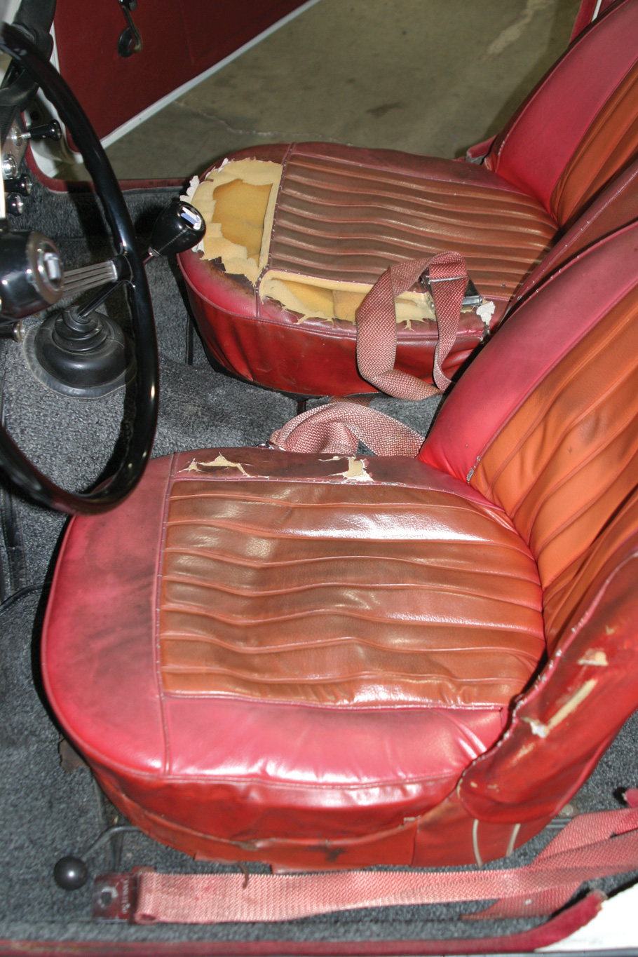 Interior Decorating With Moss Upholstery Motoring Tr4 Seat Replacement