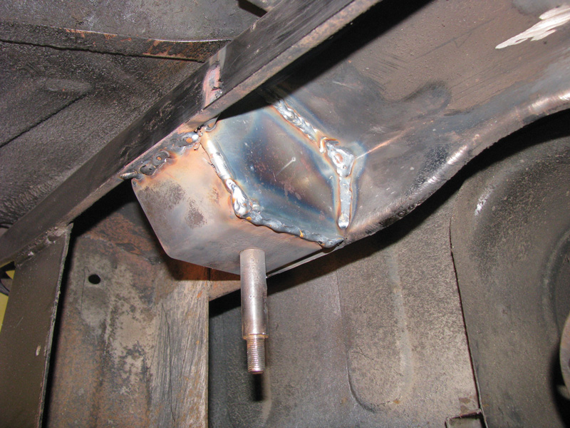 A Weak Differential Mount Fixing A Common Tr6 Problem Moss Motoring
