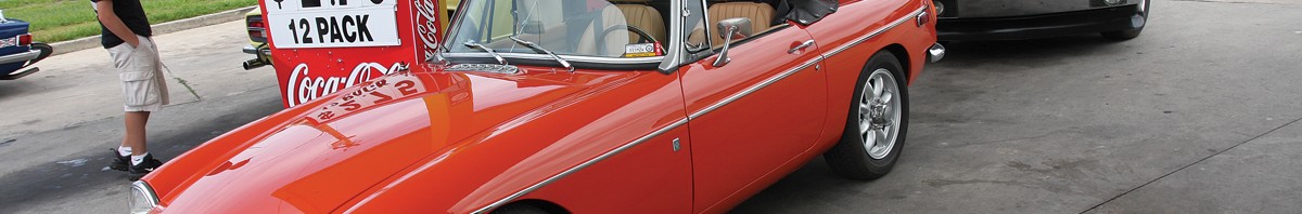 MGB-at-gas-station