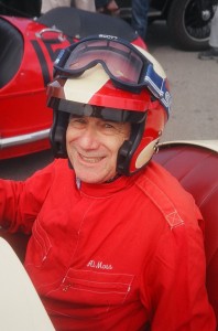 Al Moss in Car Buttonwillow