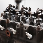 Open valves aid in separating the head from the block.