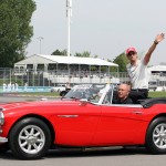 Parading the reigning World Champion in 2010.