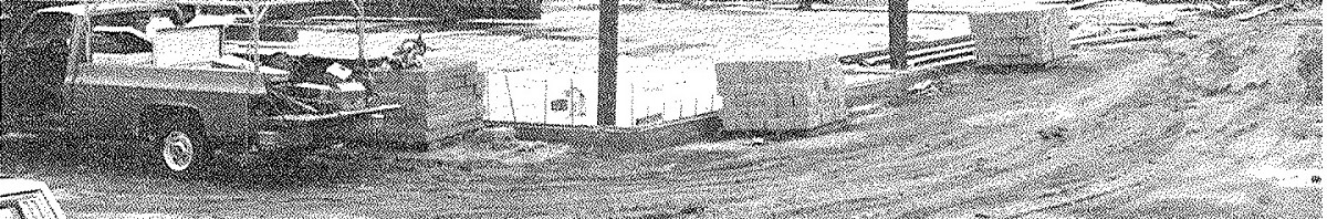 Pictured above (top) is the 'ground breaking' just before the bulldozers started. Doing a little 'manual labor' for a change and turning the first spade of earth are from left; Al Moss, founder and president; Howard Goldman, Chief Executive Officer, and Glen Adams, Executive Vice-President, while the rest of the Moss Crew made sure they do a good job. Center photo: A couple of weeks later and it's starting to go up! Bottom Photo: We can't wait to move in.