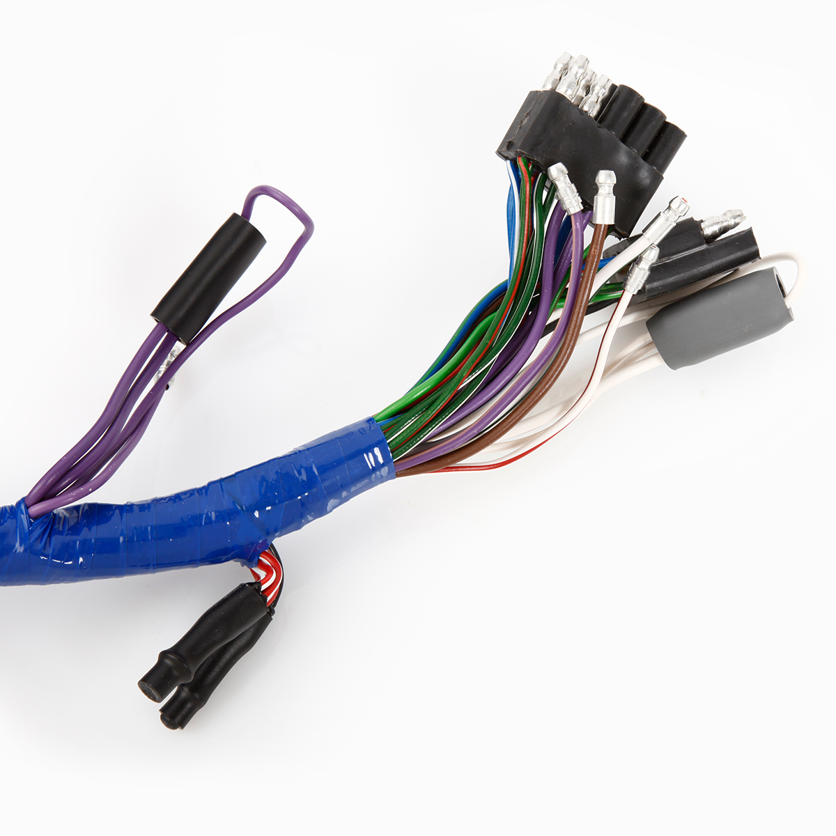 Close Up - Late Harness with PVC insulated Wires with PVC Wrapped Cover