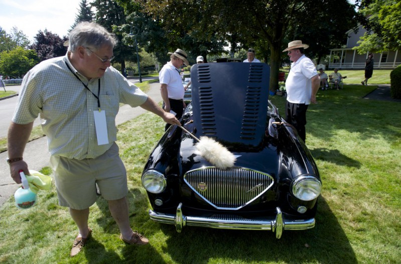 Being judged at a regional show this is the level below the rarified air of the National Concours circuit