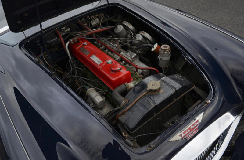 Engine compartrment let down by incorrect colors and finishes and general grime