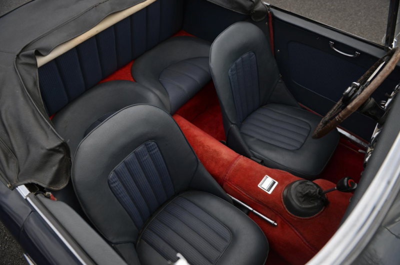 Incorrect materials and colors place this car far down into the lower reaches of Number 4 condition