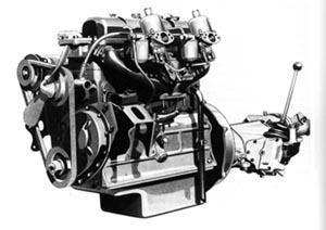 BN1 engine 2 british sports cars