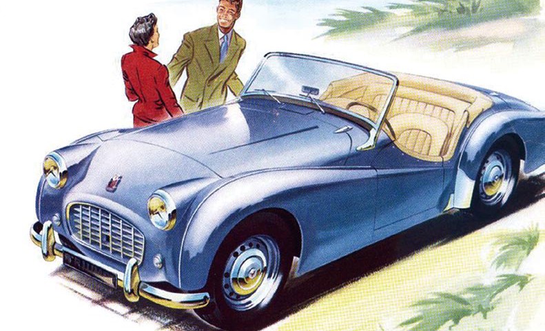 British Value Guide Triumph Tr2tr3 Moss Motoring