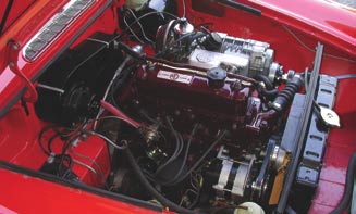 As you can see here, most of the action is on the driver's side of the engine. Normal engine maintenance is no more difficult with the supercharger installed.