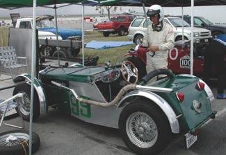 From any angle, this MG N Special looks right. Rudge wire wheels were cut down from 18 to 16 inches. Brakes have been converted to hydraulics in front but retain cable-operated rears. A few parts were carried over by MG from the N-Type to the TA-B-C, notably the rear axleshafts and electrical parts.