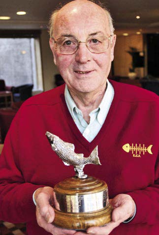 Mike Wood, who won the award for the biggest contribution to rallying. Great guy, navigated for me quite a few times. One of those wonderful Yorkshiremen who comes out with remarks that keep you grinning all through the rally! Classic case: when his driver (Tom Gold, I think) in a TR went through a Yorkshire wall at a T-junction, he quipped, “I said right, not bloody straight on!”