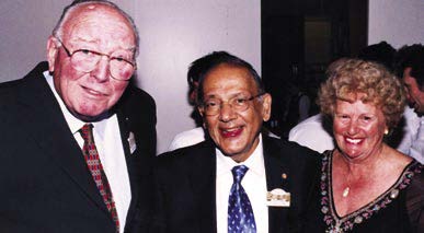 Three countries, one passion, and lots of great memories. Here we see driving legend Shekhar Mehta (center) and his wife (right) swapping stories with iconic racer Erik Carlsson. Mehta represented his home country of Kenya, Africa, as the winner of the Safari Rally from 1979-82. He also served as president of the International Automobile Rally Racing Commission. Erik Carlsson, aka “On The Roof” Carlsson, aka Mr. Saab, drove a series of Saabs to victory in countless rallies around the globe, and has worked for the Swedish automaker in one capacity or another for half a century.