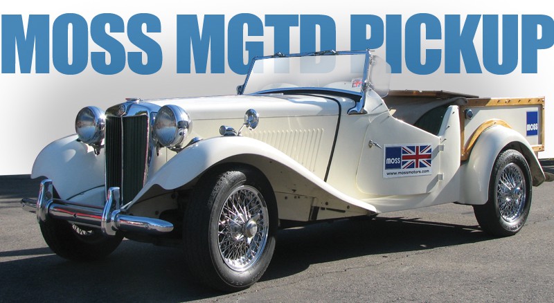 The Moss Mgtd Pickup Truck Moss Motoring