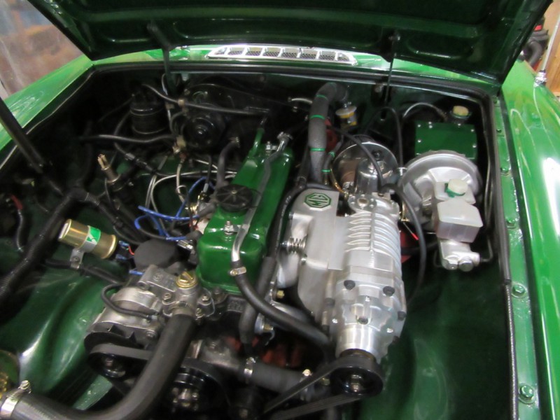 Retrofitted And Supercharged Moss Motoring